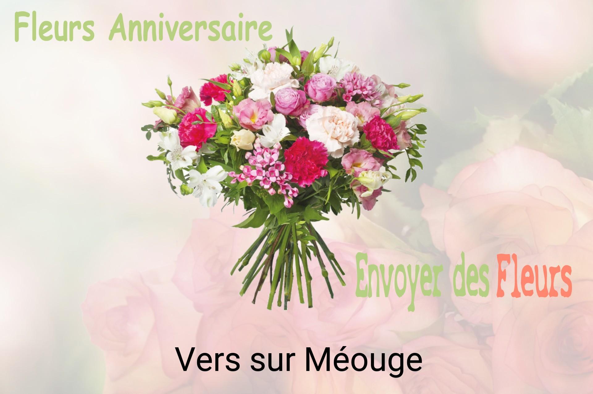 Bouquet de fleurs d’anniversaire livré à Vers-sur-Méouge