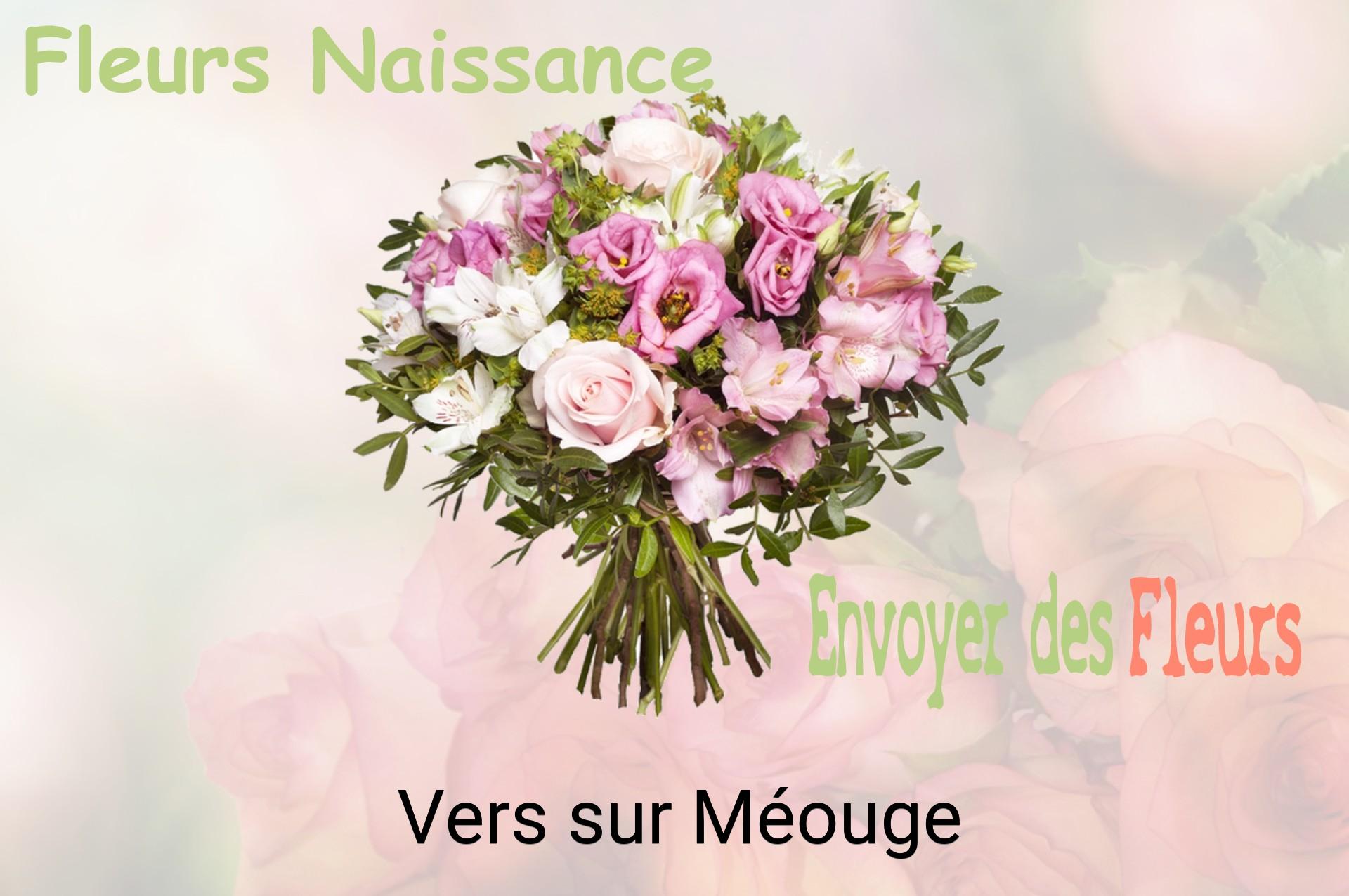 Bouquet de fleurs de naissance livré à Vers-sur-Méouge