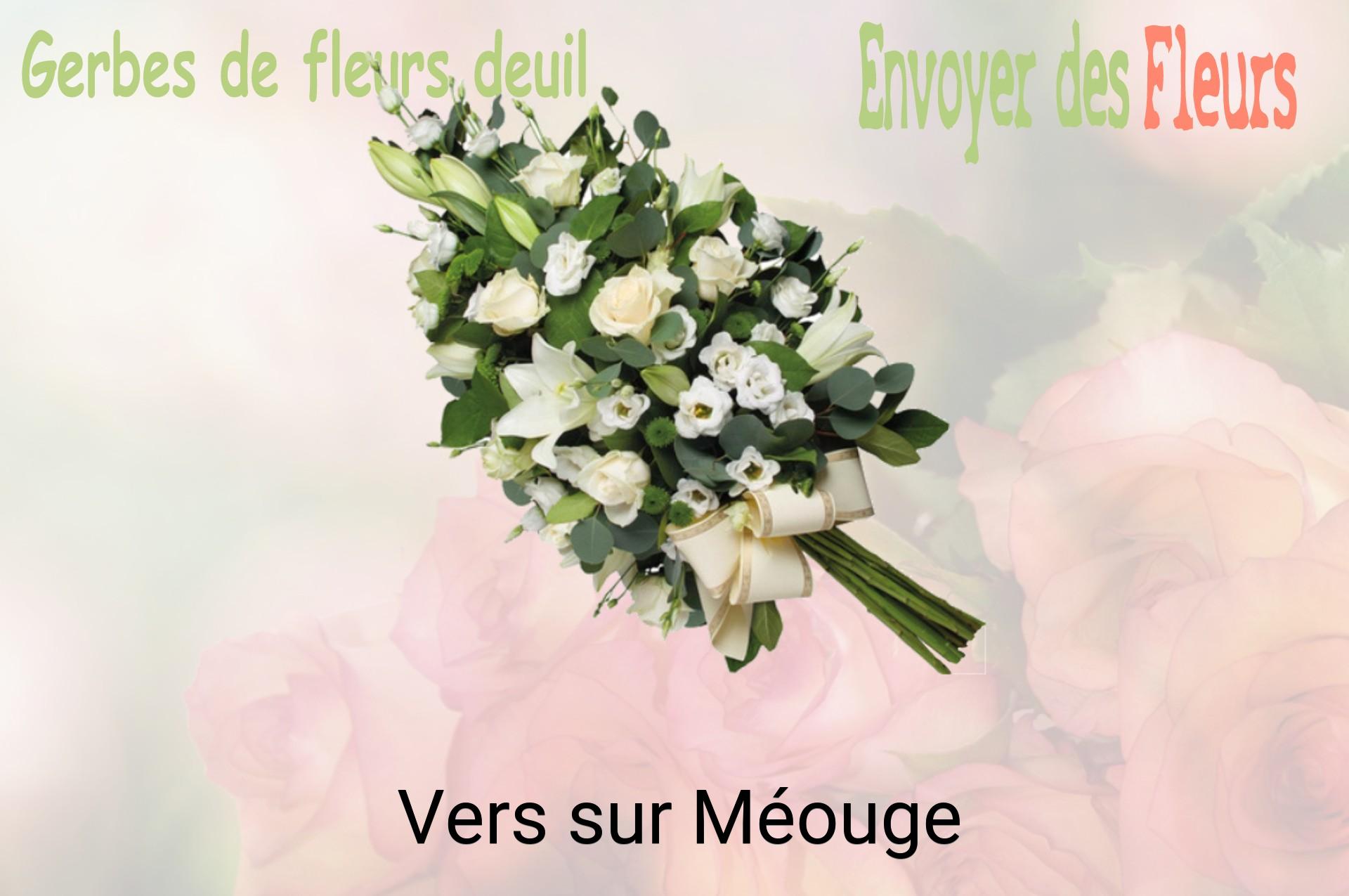 Gerbe de fleurs de deuil livrée à Vers-sur-Méouge